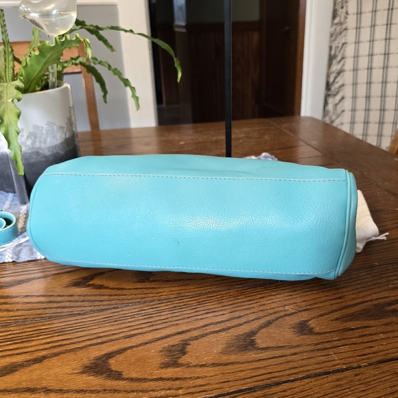 Marc Jacobs Vintage Tiffany Blue Leather Satchel and Dustbag Set - Picture 5 of 16